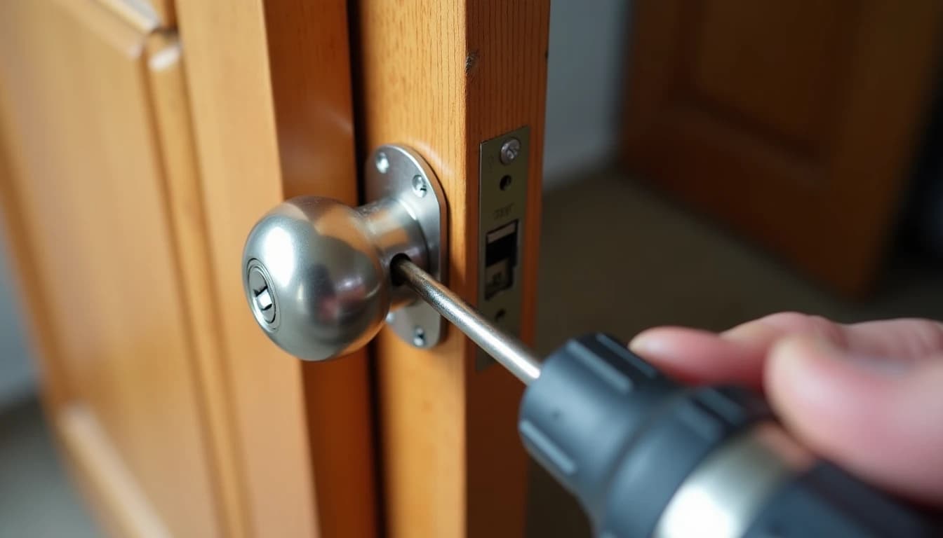 Deadbolt Install in Park View